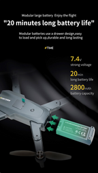JJRC X21 GPS 4K Intelligent Obstacle Avoidance RC Drone