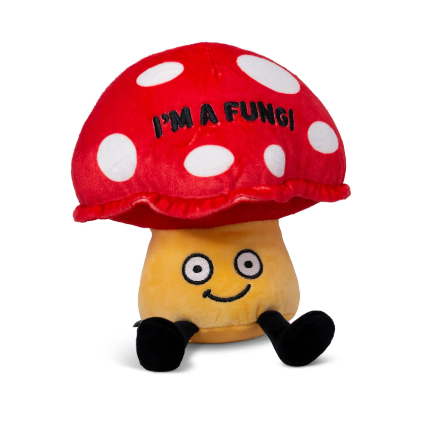 "I'm a Fungi" Mushroom Plush