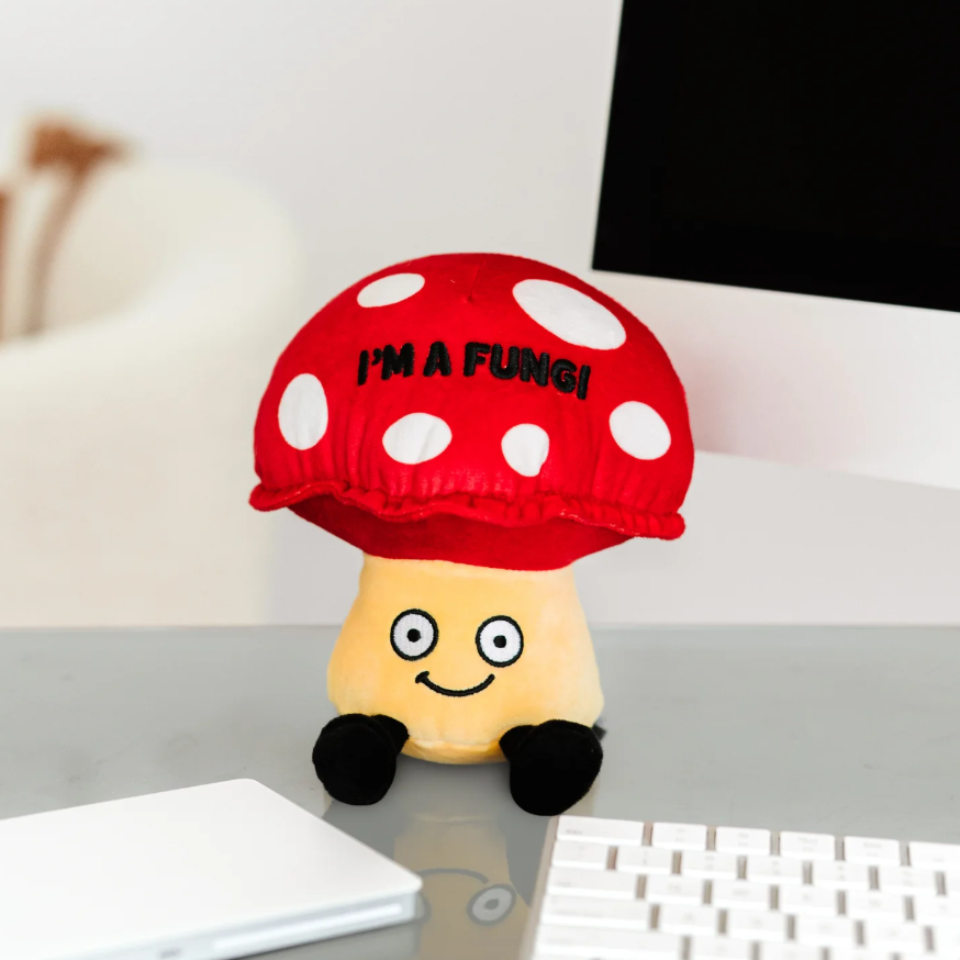 "I'm a Fungi" Mushroom Plush