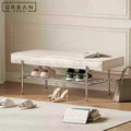 TANGENT Modern Leather Bench