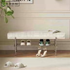 TANGENT Modern Leather Bench