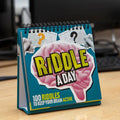Riddle a Day Desktop Flipbook: 100 Riddles to Keep Your Brain Active