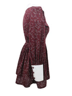 Flora Deep Red Top