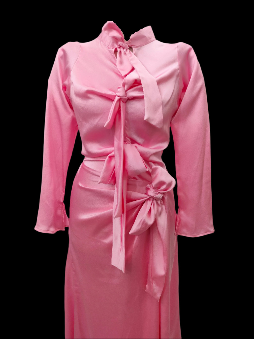Priscilla Pink Maxi Dress