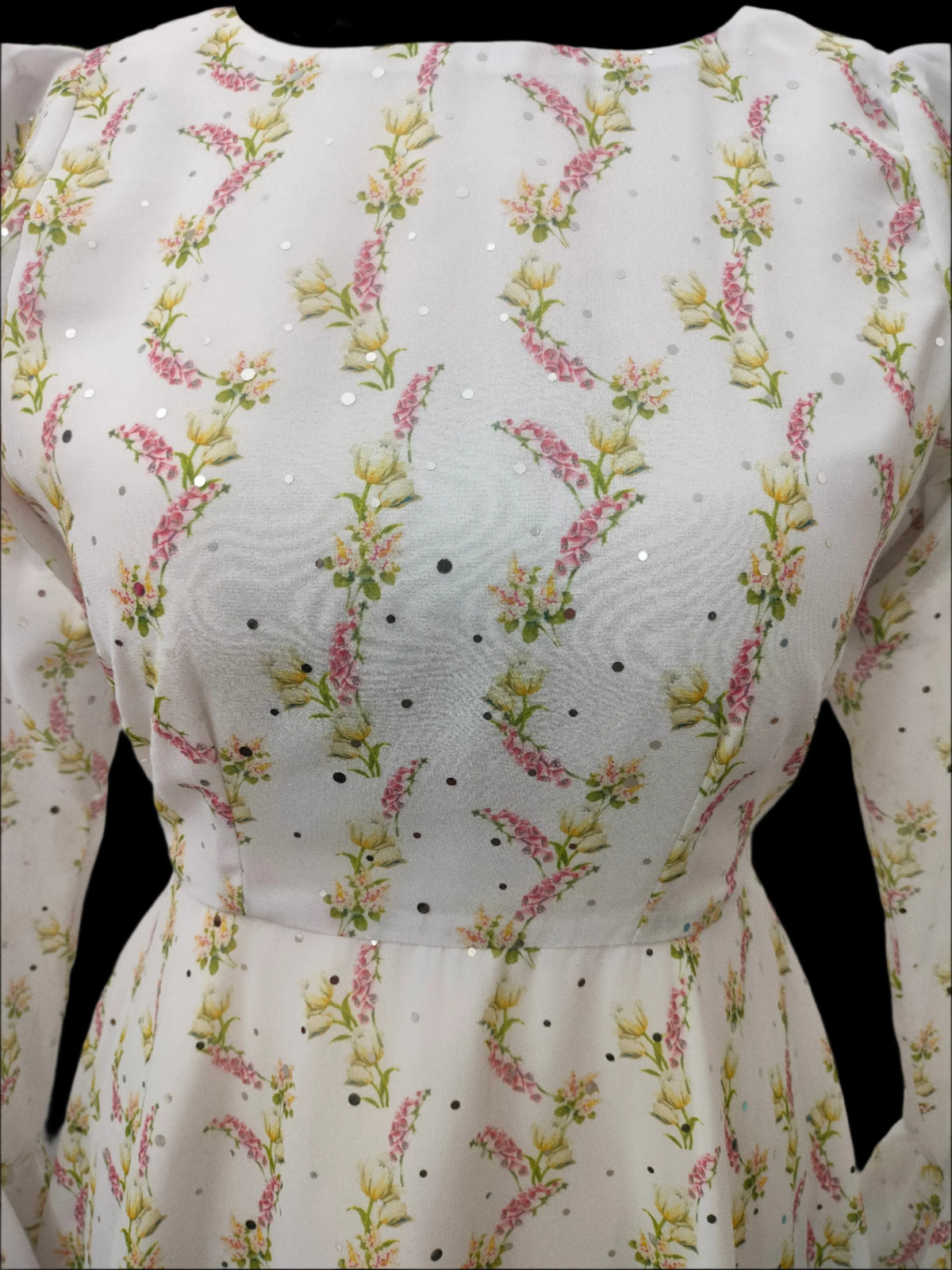 Magnolia Floral Mini Dress