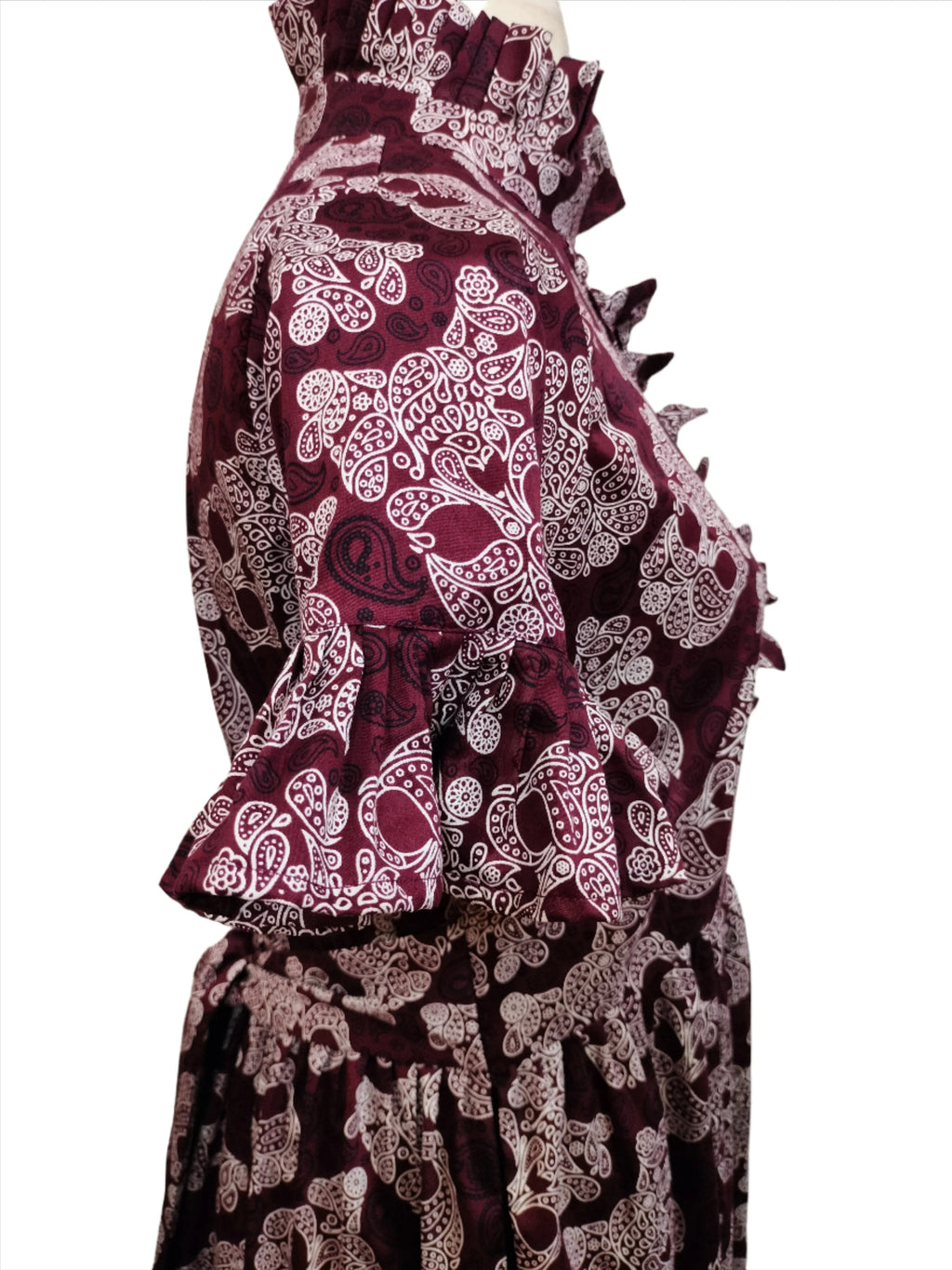 Viola Brown Printed Mini Dress