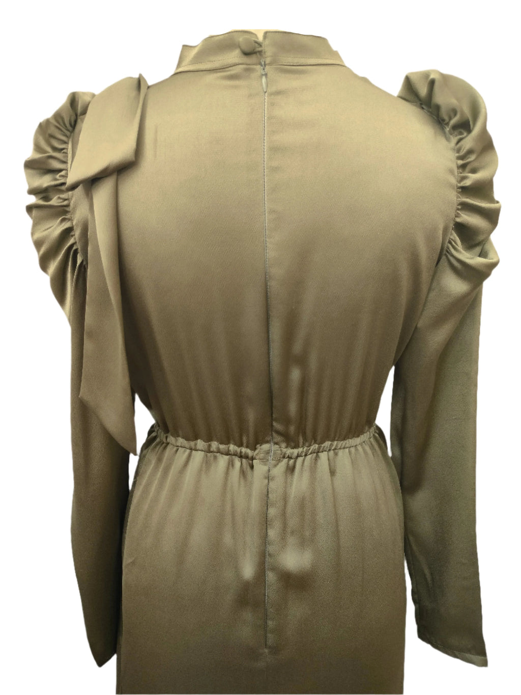 Orny Pale Olive Maxi Dress