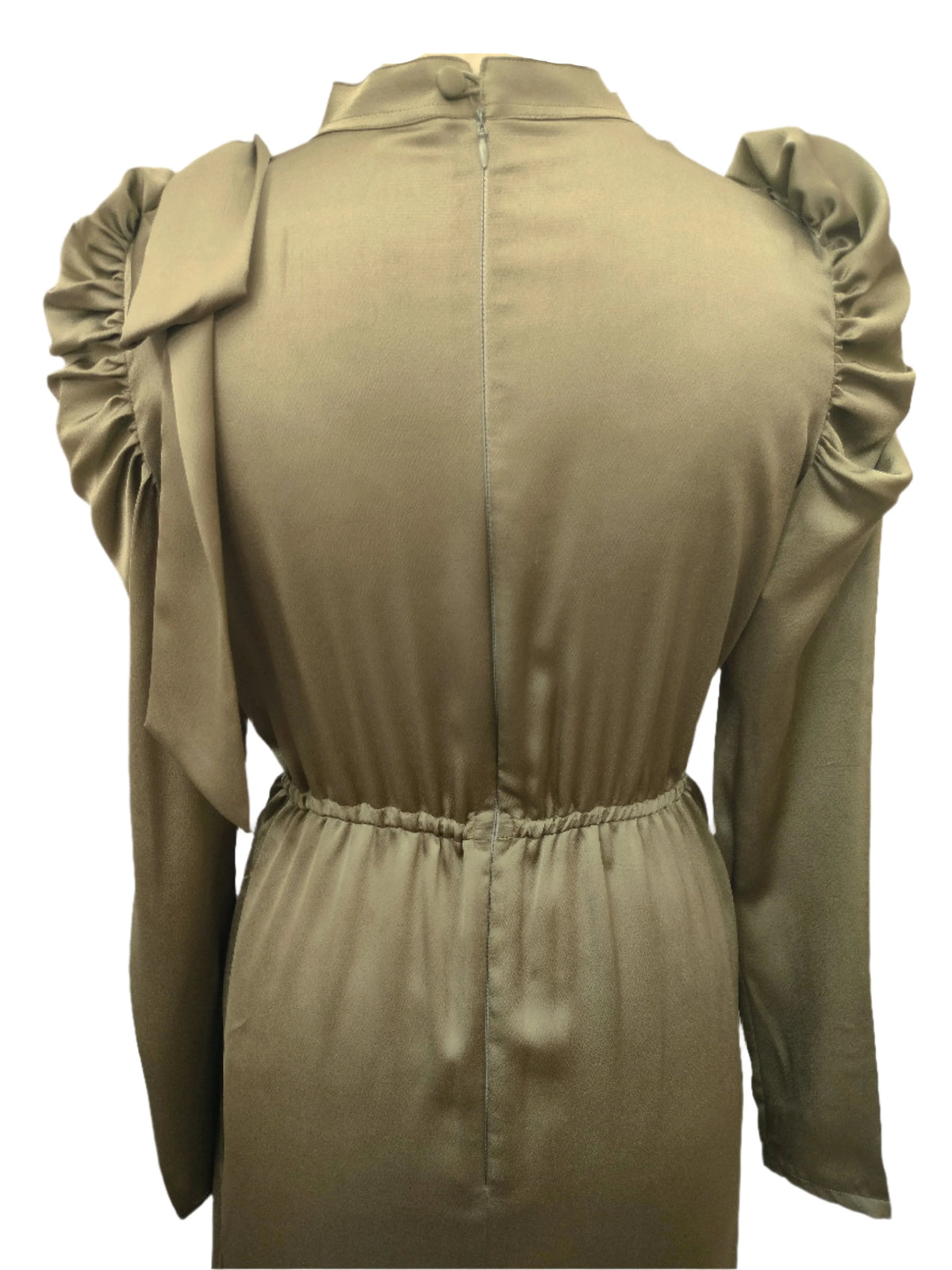 Orny Pale Olive Maxi Dress