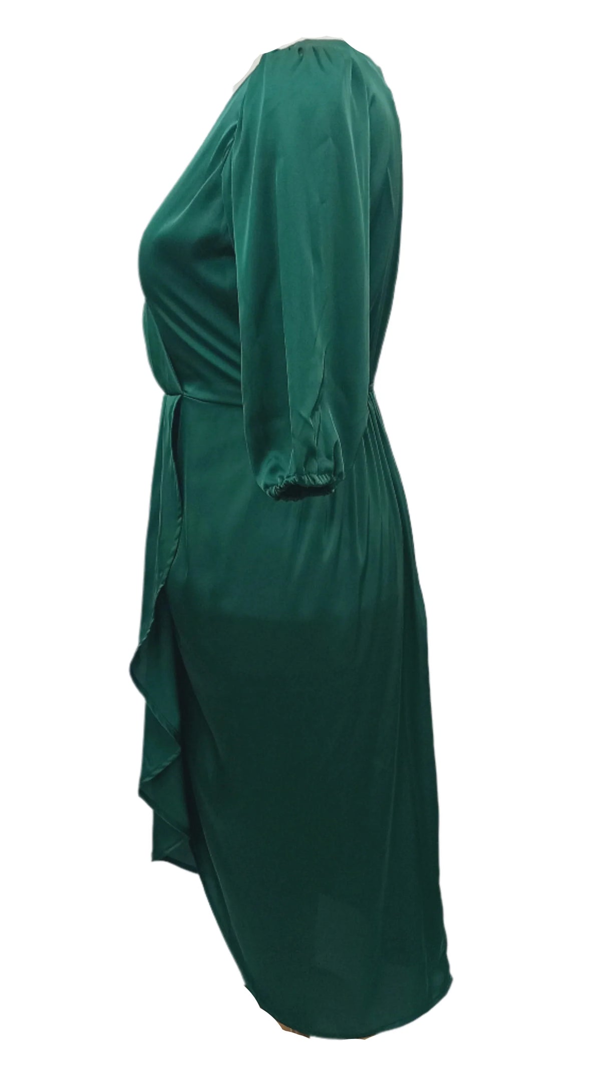 Rachel Green Satin Midi Dress