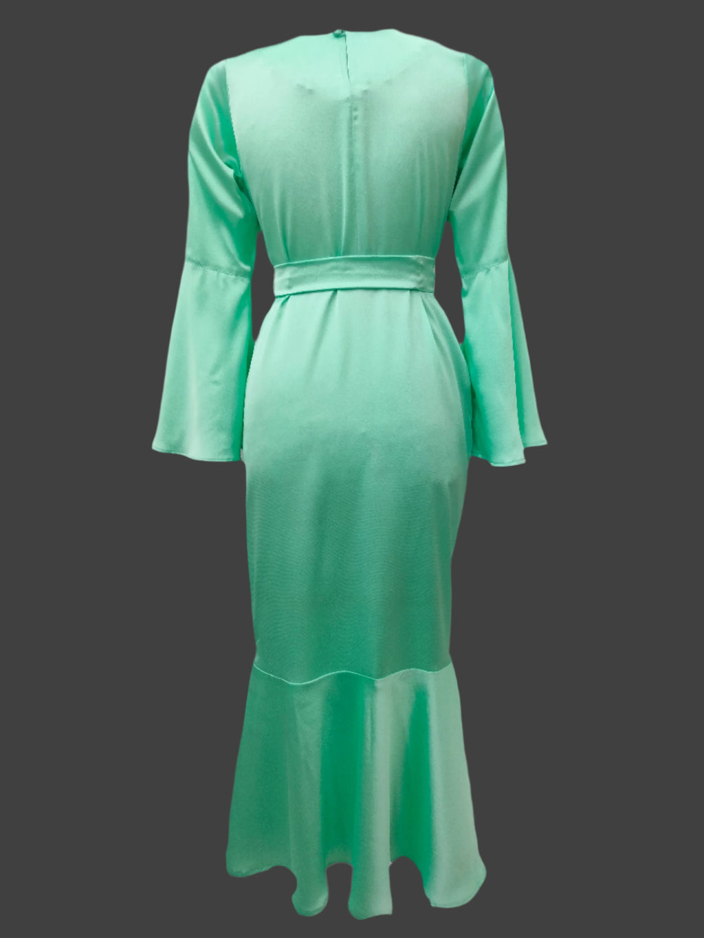 Hailey Aqua Maxi Dress