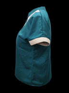 Zuri Teal Beige Shirt