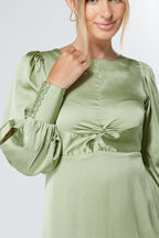 Olivia Knotted Front Maxi Dress