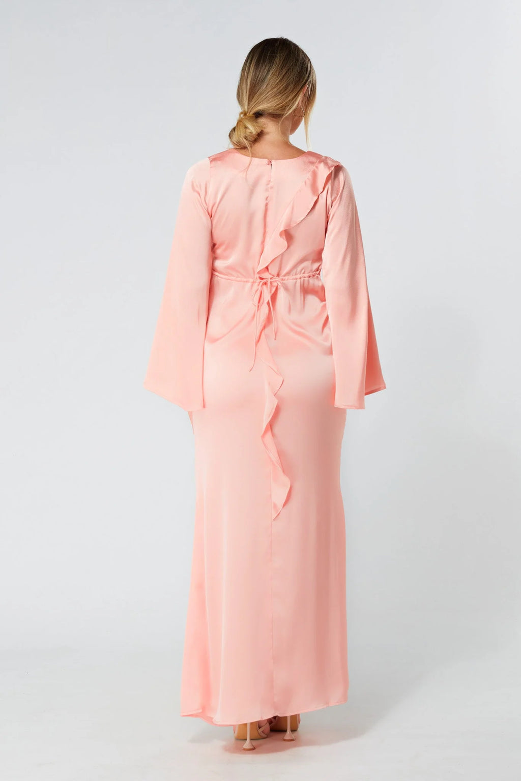 Malika Blush Maxi Dress