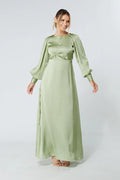 Olivia Knotted Front Maxi Dress