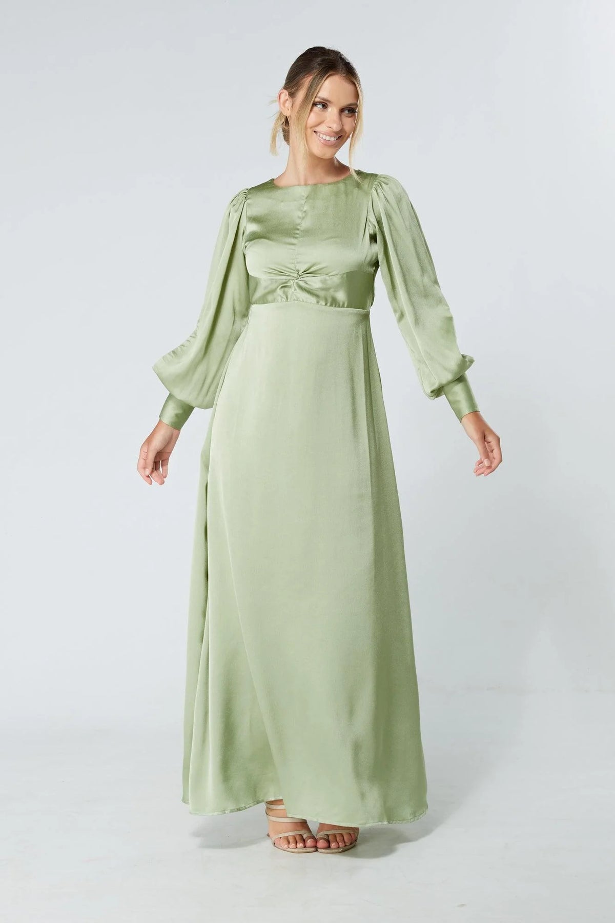 Olivia Knotted Front Maxi Dress