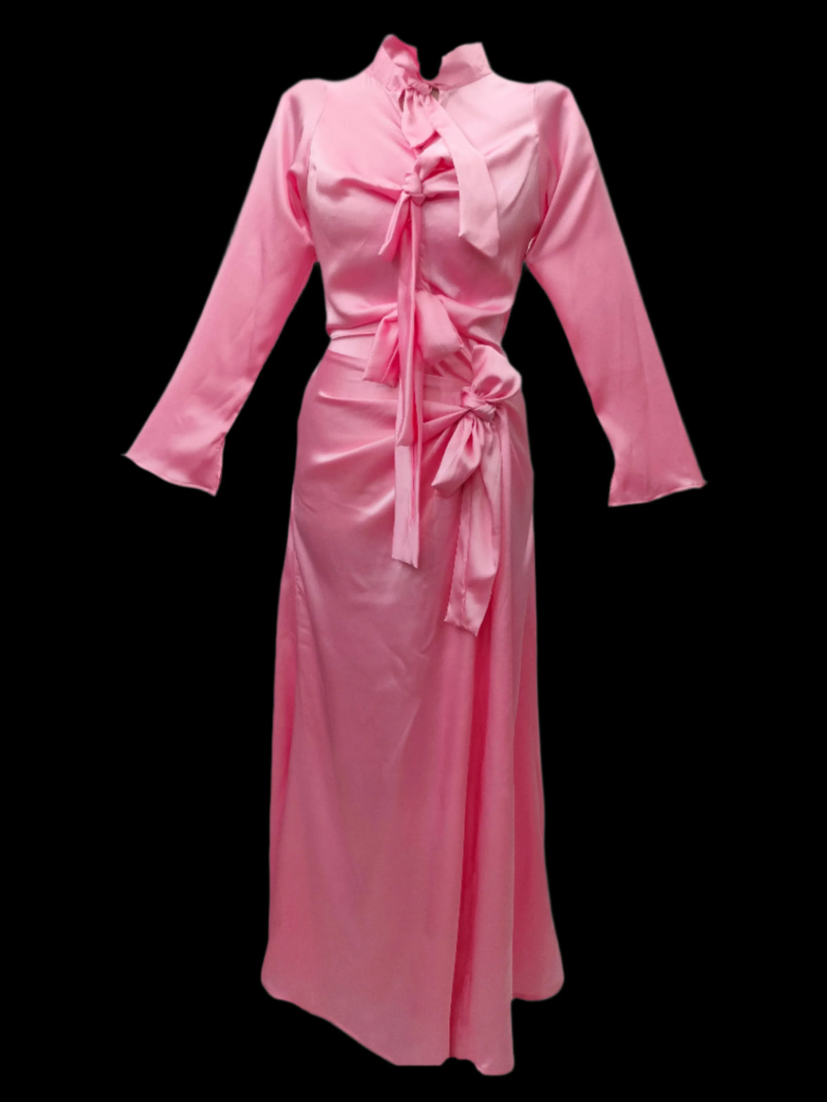 Priscilla Pink Maxi Dress