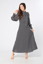 Lilia High Neck Maxi Dress