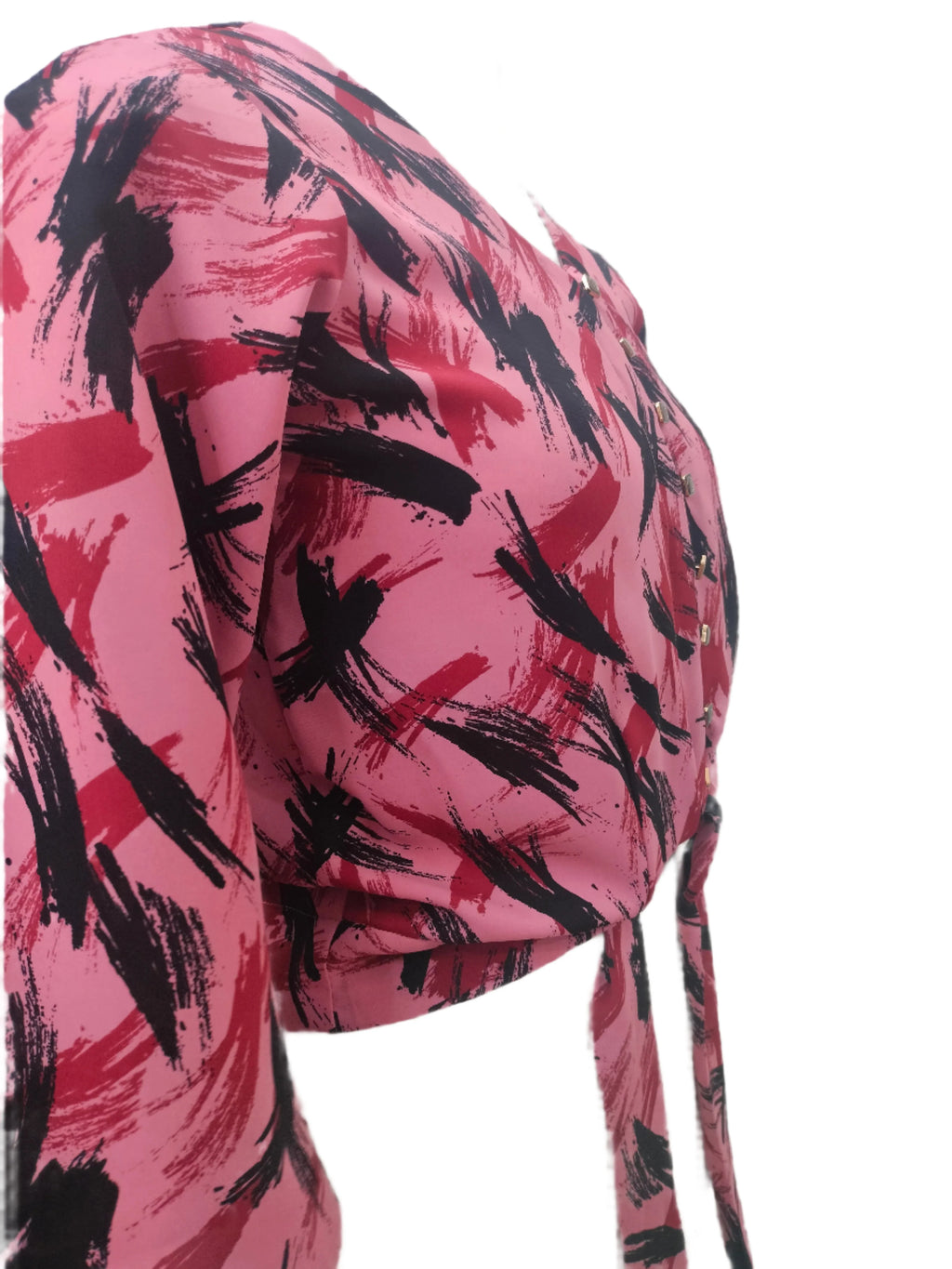 Nancy Printed Crop Top
