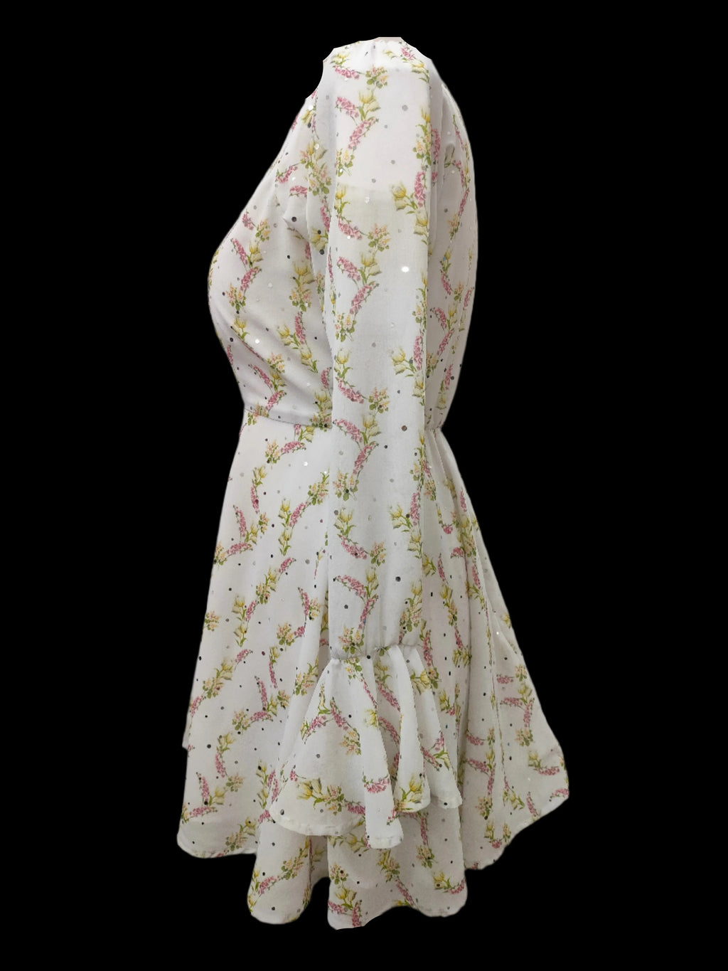 Magnolia Floral Mini Dress