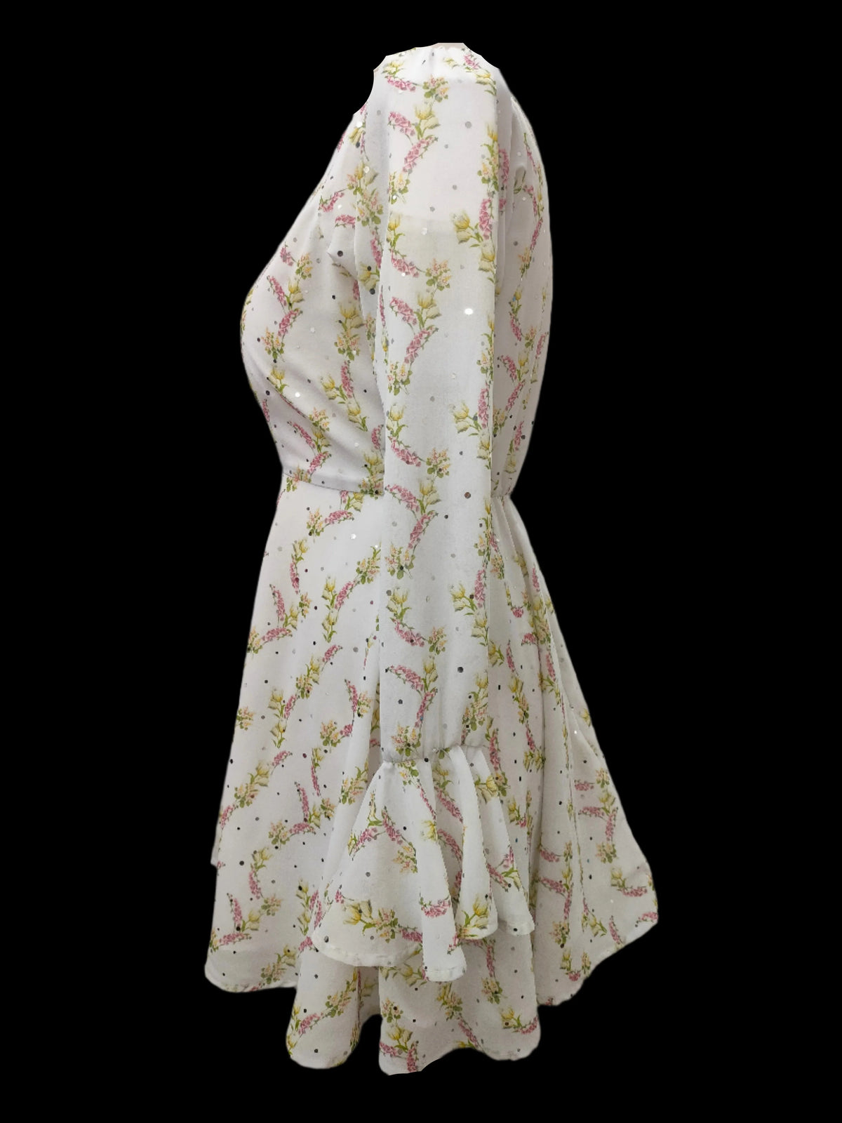 Magnolia Floral Mini Dress