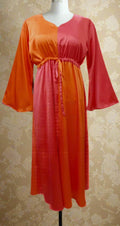 Renee Pink Orange Midaxi Dress