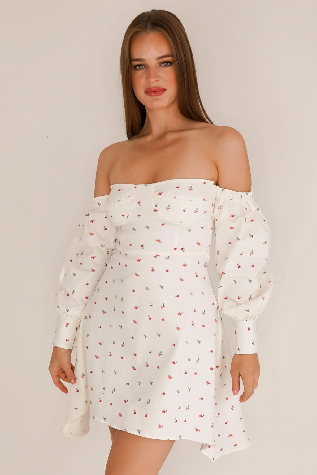 Lily off The Shoulder Floral Mini Dress