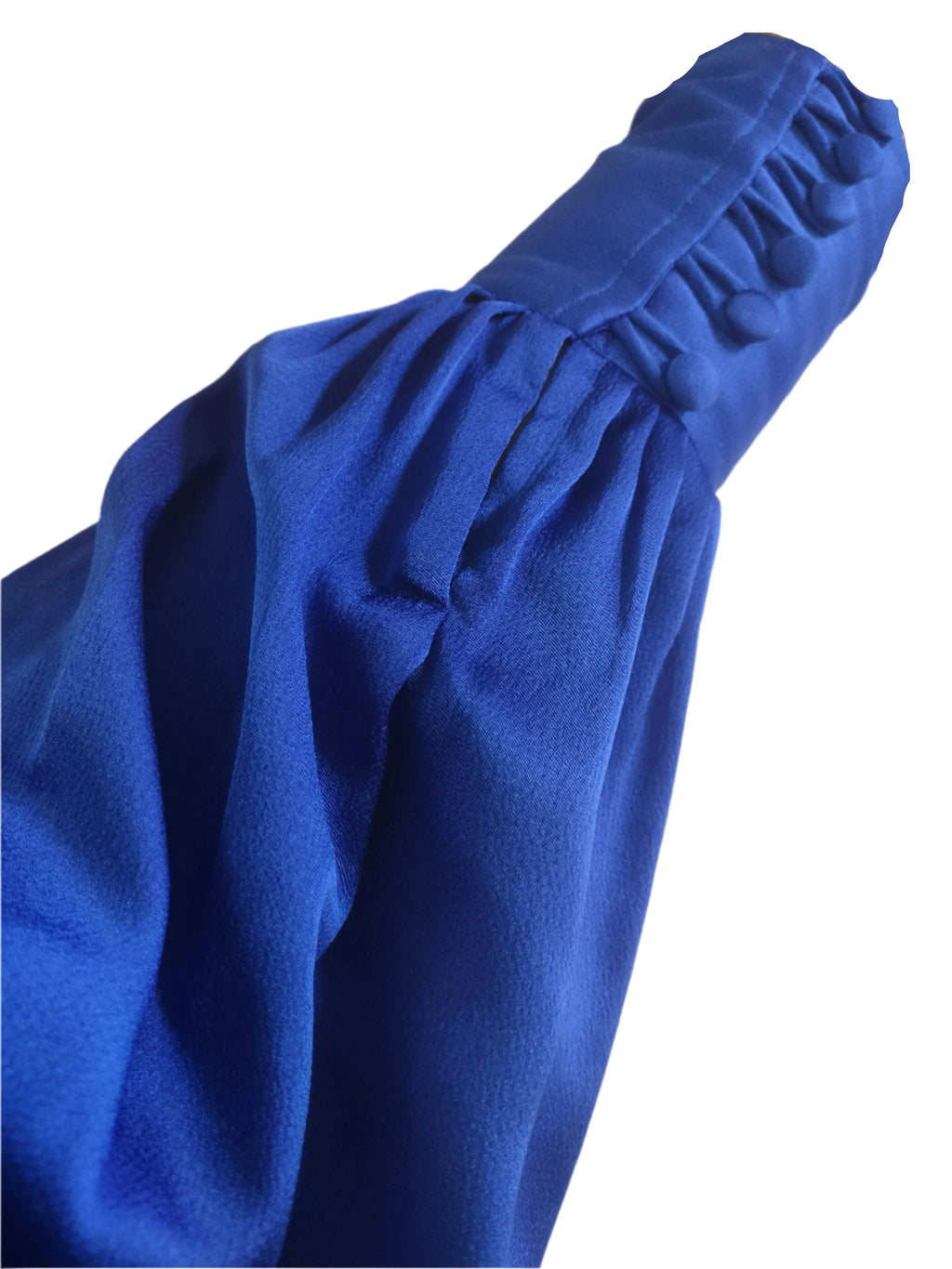 Tracy cobalt blue crop top