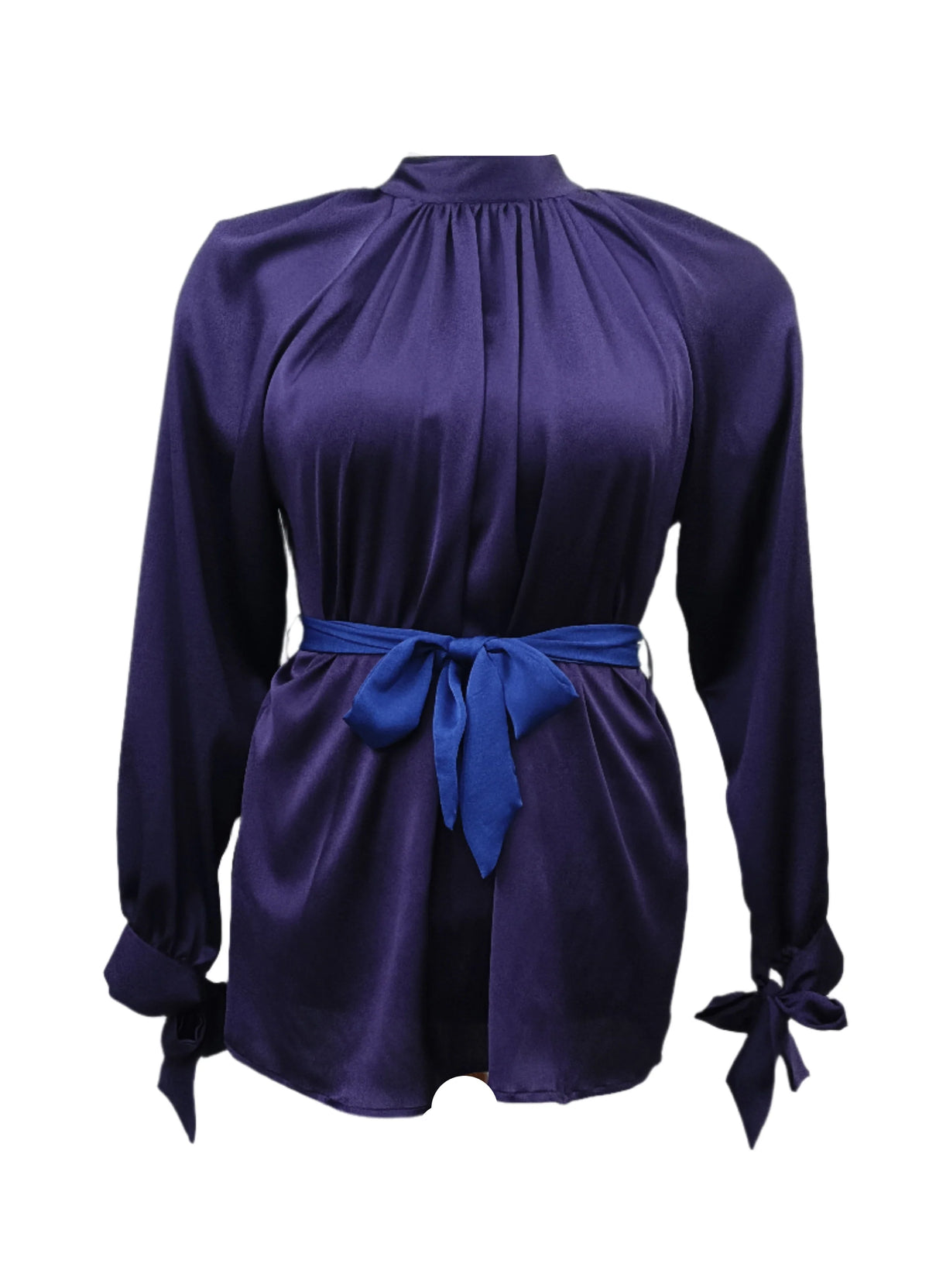 Sydney Purple Satin Top