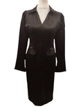 Sandra Black Blazer Midi Dress