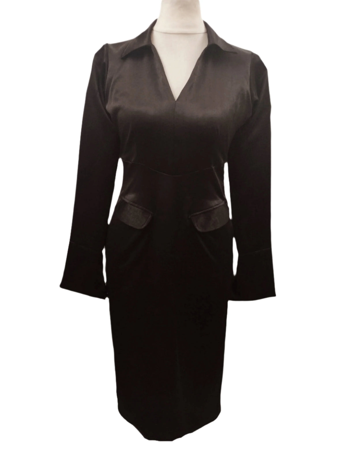 Sandra Black Blazer Midi Dress