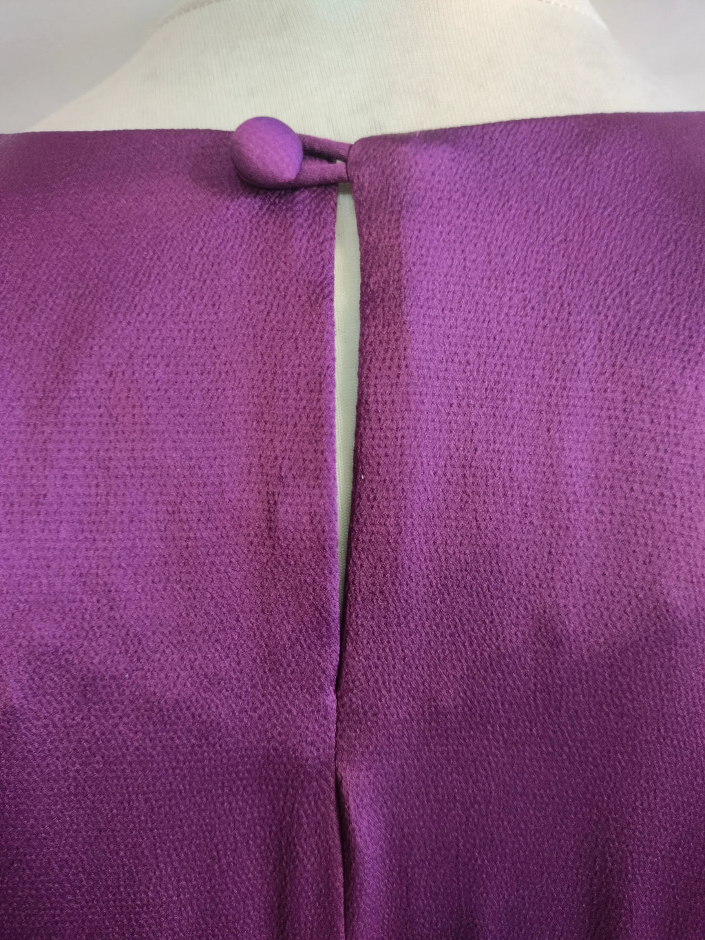 Amaya purple maxi dress with wide sleeves