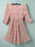 Rosie pink mini dress