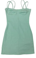 Ciara Aquamarine Mini Dress