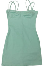 Ciara Aquamarine Mini Dress