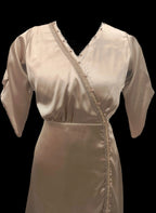 Rida Golden Premium Satin Kameez