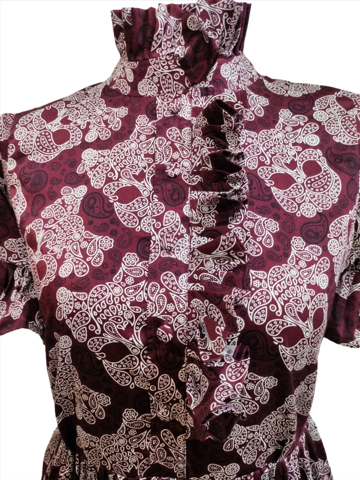 Viola Brown Printed Mini Dress