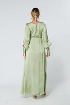 Olivia Knotted Front Maxi Dress