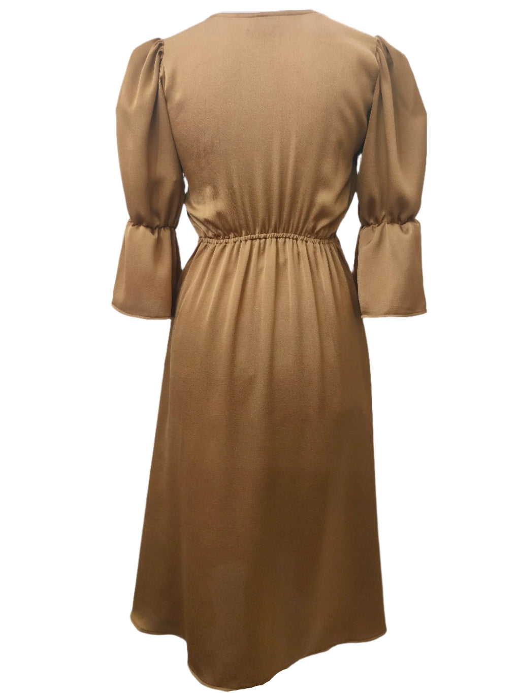Stella Dark Gold Midi Dress