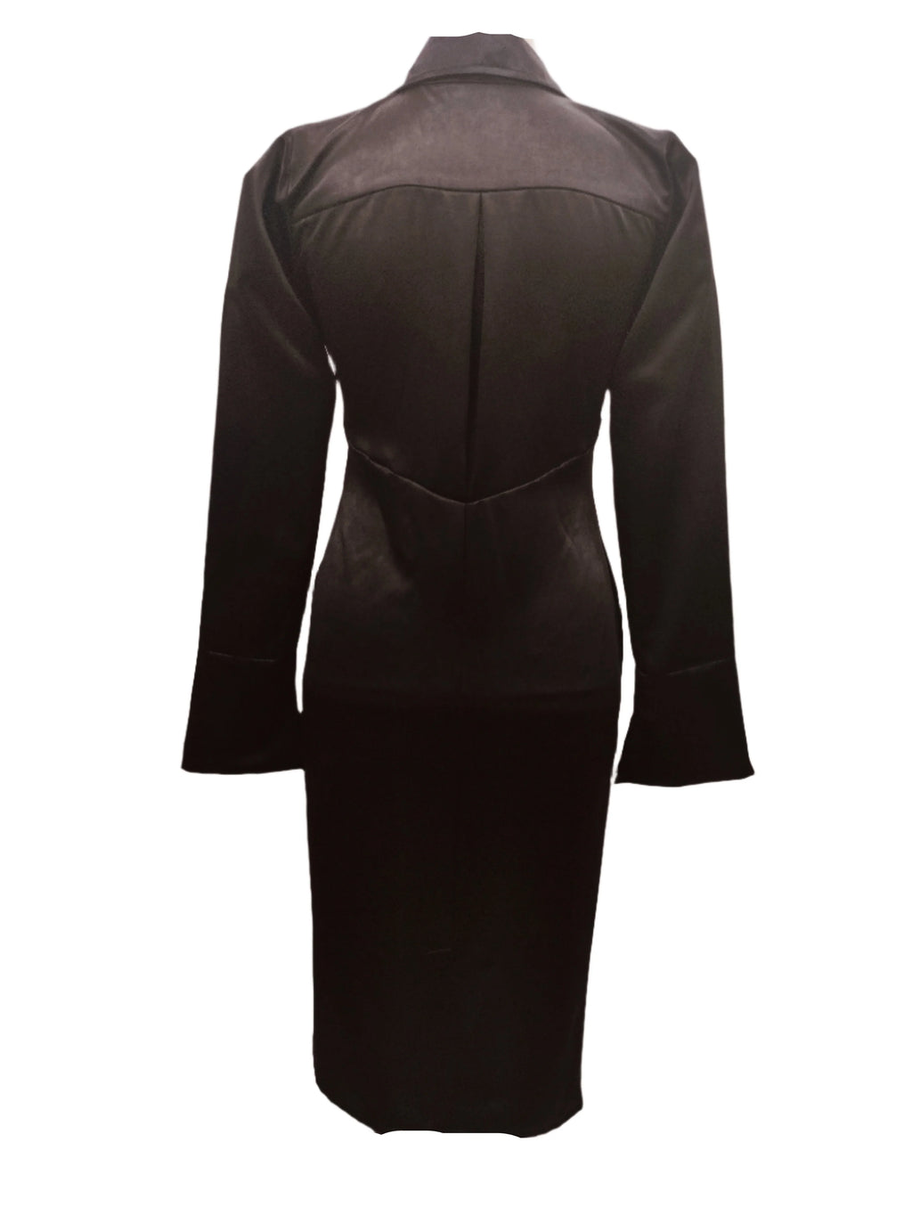 Sandra Black Blazer Midi Dress
