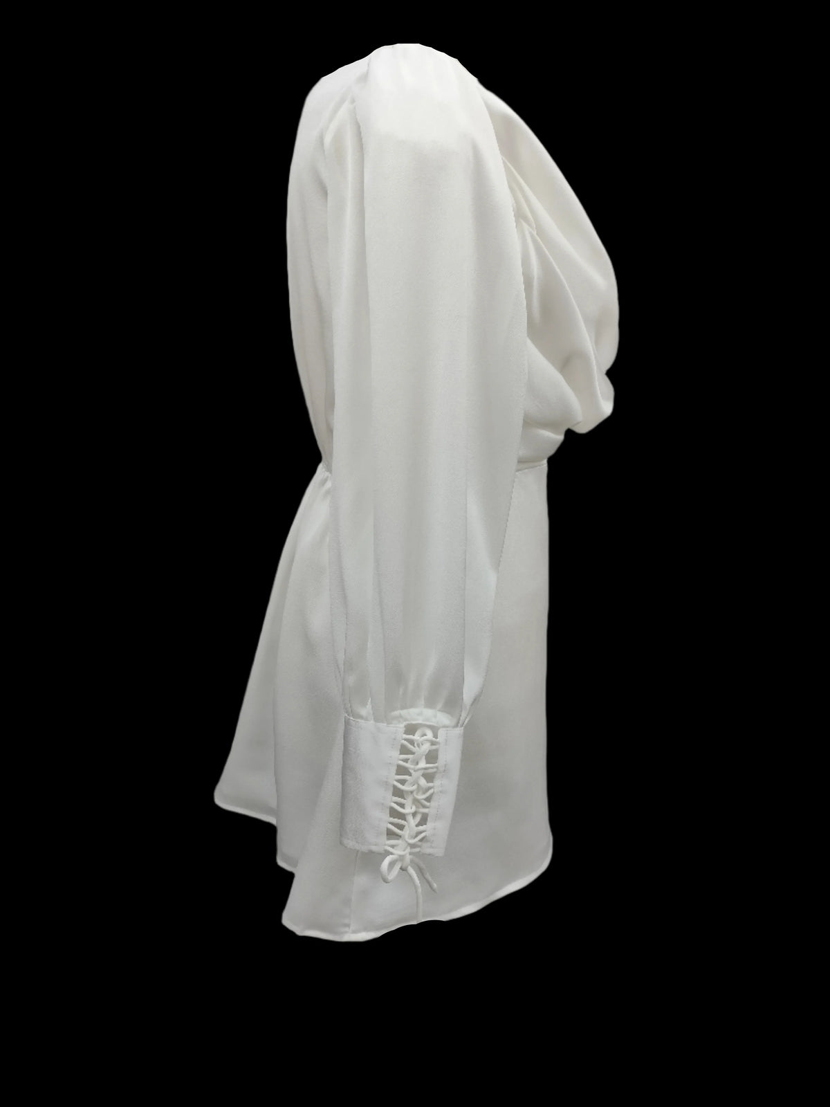 Eloise White Satin Top