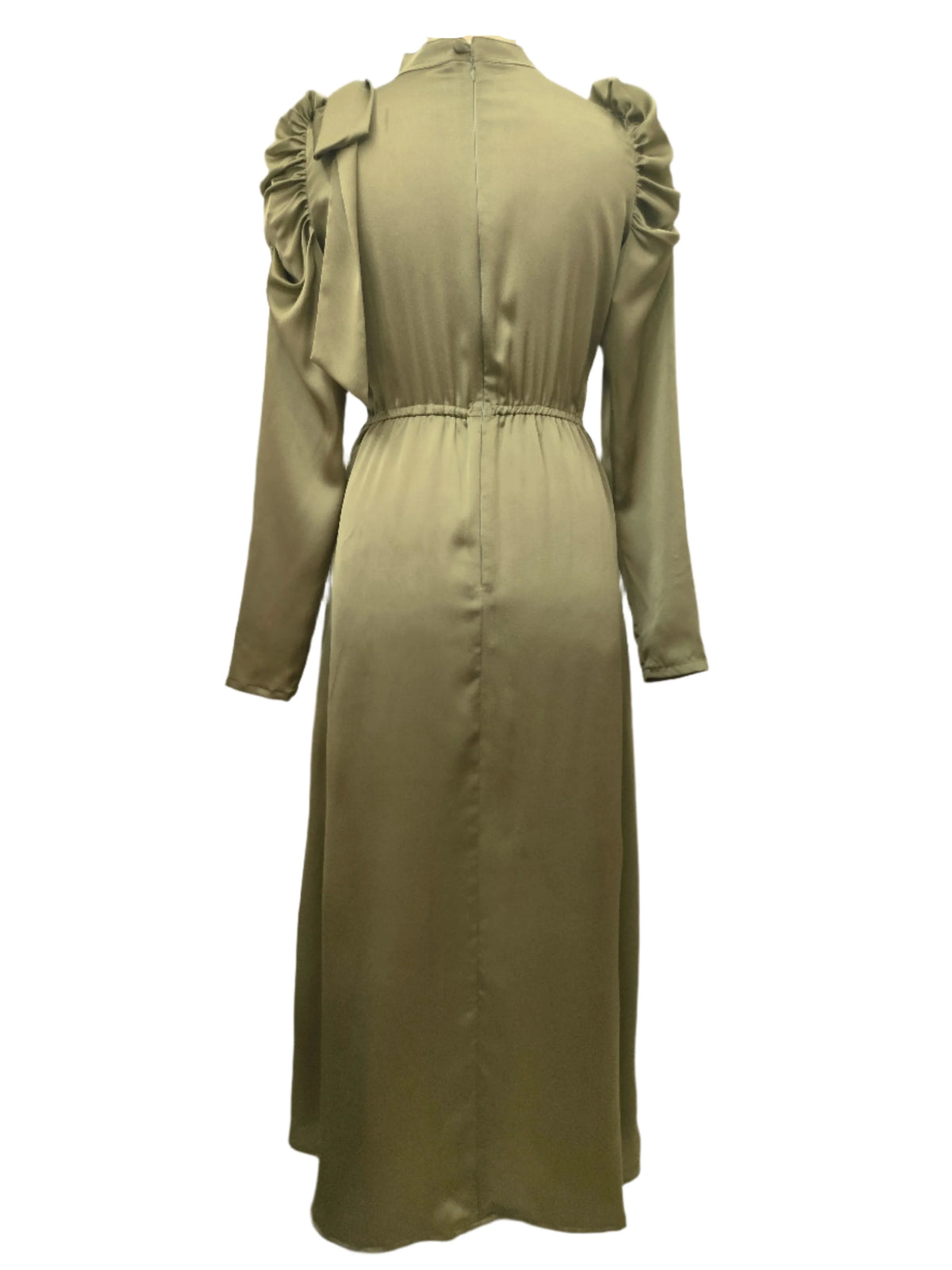 Orny Pale Olive Maxi Dress