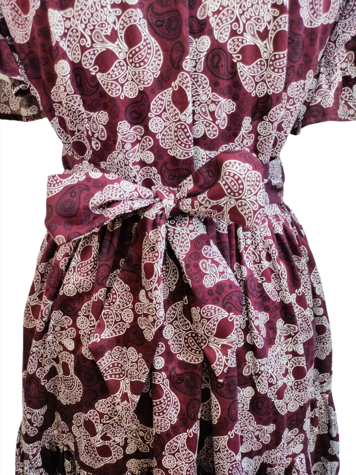 Viola Brown Printed Mini Dress