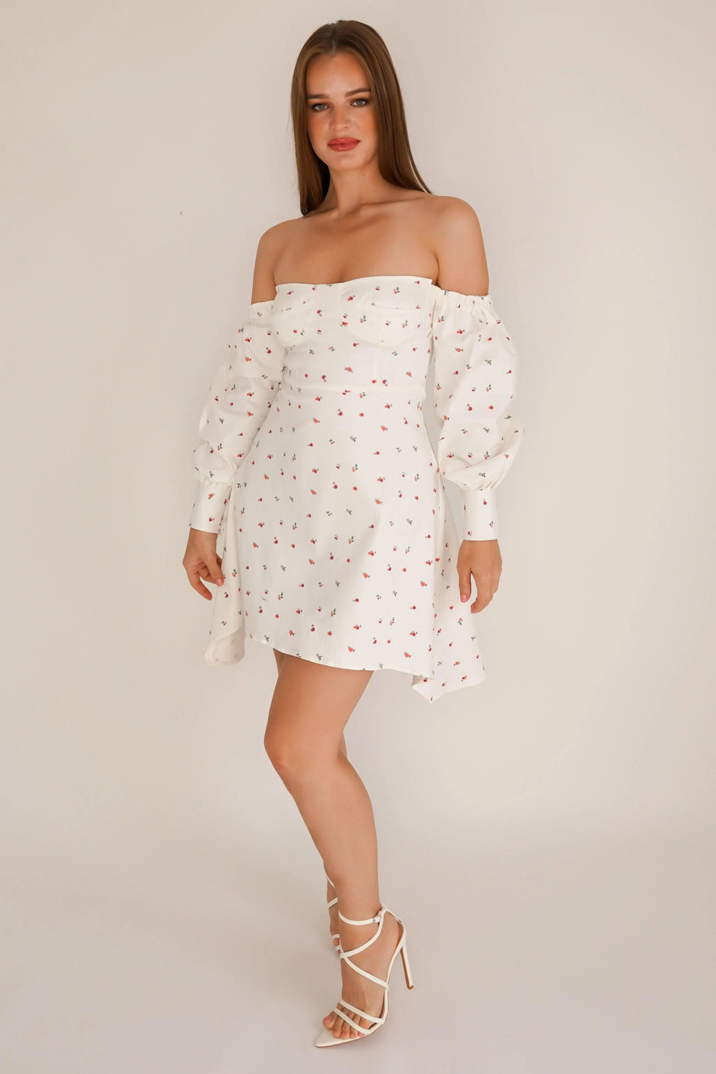 Lily off The Shoulder Floral Mini Dress