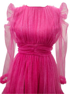 Ariel Pink Midi Dress