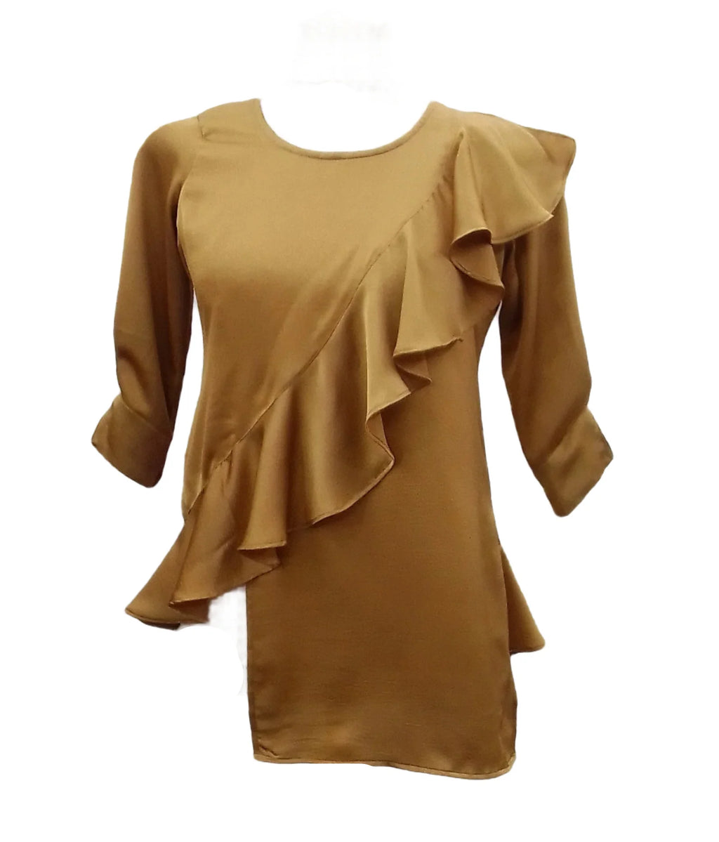 Laura Mustard Yellow Top