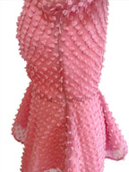 Oriah pink puffy top