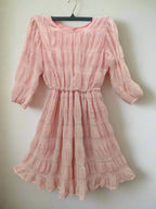 Rosie pink mini dress