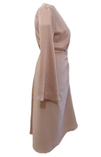 Natasha Beige Midi Dress