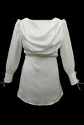 Eloise White Satin Top