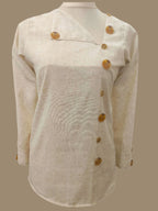 Hana Beige Long Sleeves Top